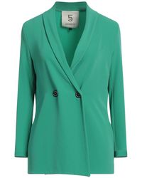 5 PROGRESS - Blazer Polyester, Elastane - Lyst