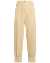 Jil Sander - Pants Polyester, Cotton, Elastane - Lyst