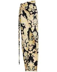 Etro - Gonna pareo a fiori - Lyst