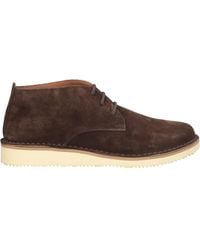 Dondup - Dark Ankle Boots Leather - Lyst