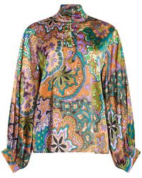 Momoní - Top Silk, Elastane - Lyst