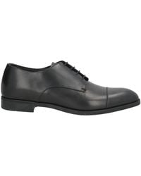 Emporio Armani - Lace-Up Shoes Leather - Lyst