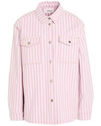 Ba&sh - Denim Shirt Cotton, Elastane, Organic Cotton - Lyst