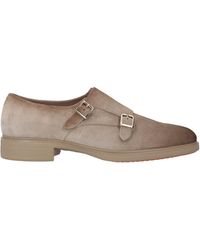 Santoni - Loafers Leather - Lyst