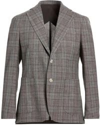 Barba Napoli - Blazer Virgin Wool, Silk, Linen - Lyst