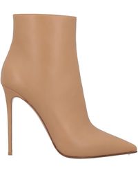 Le Silla - Sand Ankle Boots Leather - Lyst