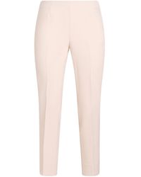 Peserico - Ivory Pants Polyester, Viscose, Cotton, Elastane - Lyst