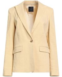 Pinko - Blazer Linen, Viscose, Elastane - Lyst