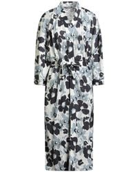 Majestic Filatures - Light Overcoat & Trench Coat Cotton, Linen - Lyst