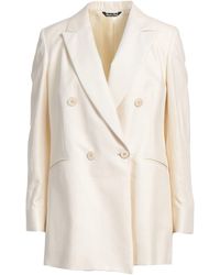 Brian Dales - Ivory Blazer Linen, Polyamide - Lyst