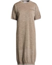 Brunello Cucinelli - Midi Dress - Lyst