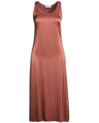 Manila Grace - Midi Dress Viscose, Elastane - Lyst