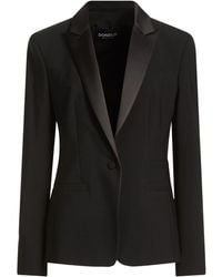 Dondup - Blazer Polyester, Virgin Wool, Elastane - Lyst