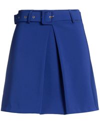 NUALY - Mini Skirt Polyester, Elastane - Lyst