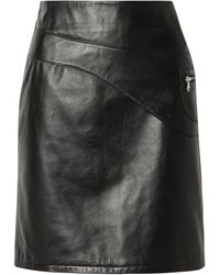 Sandy Liang Midi Skirt - Black