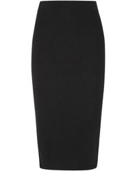 NINETY PERCENT Midi Skirt - Black