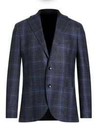 KB Napoli - Midnight Blazer Viscose, Silk, Linen - Lyst