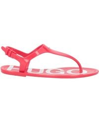 HUGO - Thong Sandal - Lyst