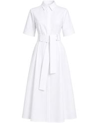 Fedeli - Midi Dress Cotton - Lyst