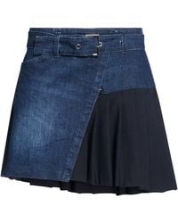 Dondup - Denim Skirt Polyester, Virgin Wool, Elastane, Cotton, Elastomultiester - Lyst