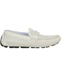 Baldinini - Ivory Loafers Leather - Lyst
