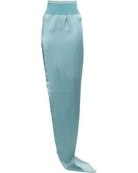 Rick Owens - Maxi Skirt Acetate, Viscose - Lyst