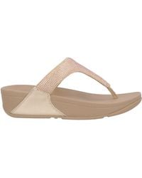 Fitflop - Thong Sandal Textile Fibers, Rubber - Lyst