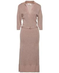 Chloé - Vestito midi - Lyst