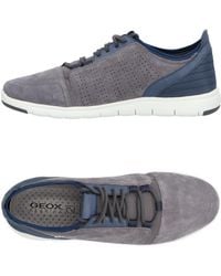 Geox - Sneakers Soft Leather, Textile Fibers - Lyst
