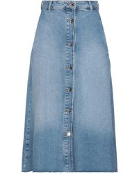 Liu Jo - Denim Skirt - Lyst