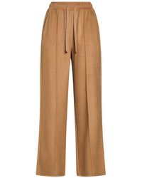 Weekend by Maxmara - Camel Pants Polyester, Wool, Cotton, Viscose - Lyst