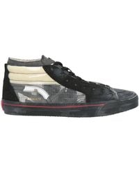 HIDNANDER - Sneakers Leather, Textile Fibers, Rubber - Lyst