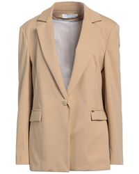 Kaos - Sand Blazer Cotton, Polyamide, Elastane - Lyst