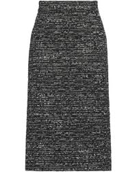 Alberta Ferretti - Midi Skirt Polyester, Cotton, Acrylic, Wool, Polyamide - Lyst