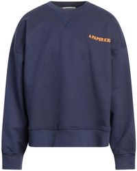 A PAPER KID - Sweatshirt Cotton - Lyst