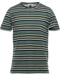 Paolo Pecora Baumwolle T-shirts in Grau für Herren Herren Bekleidung T-Shirts Kurzarm T-Shirts 