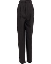 Sportmax - Pants Virgin Wool, Elastane - Lyst