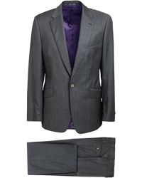 Paul Smith - Charcoal Suit Wool - Lyst