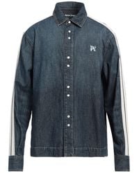 Palm Angels - Denim Shirt - Lyst