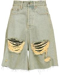 Vetements - Denim Shorts - Lyst