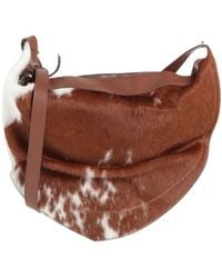 FEDERICO CINA - Cross-Body Bag Leather - Lyst