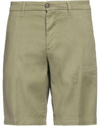 RE_HASH - Shorts & Bermuda Shorts Linen, Cotton, Elastane - Lyst