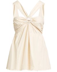 ViCOLO - Cream Top Cotton - Lyst