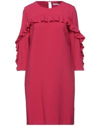 Sfizio Short Dress - Red