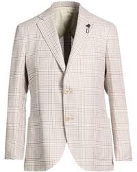 Lardini - Blazer Cotton, Linen - Lyst