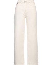 Pepe Jeans - Ivory Jeans Cotton, Polyester, Elastane - Lyst