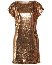 Gaelle Paris - Mini Dress Polyester, Elastane - Lyst