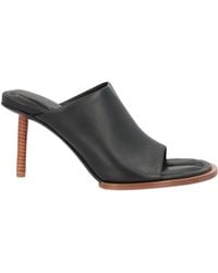 Jacquemus - Les Mules Rond Carre Leather Mule - Lyst