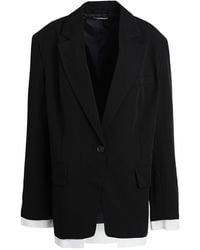 TOPSHOP - Blazer Polyester, Viscose, Elastane - Lyst