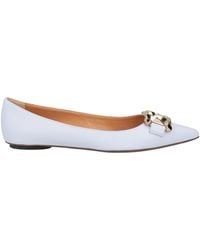 Tod's - Lilac Ballet Flats Leather - Lyst